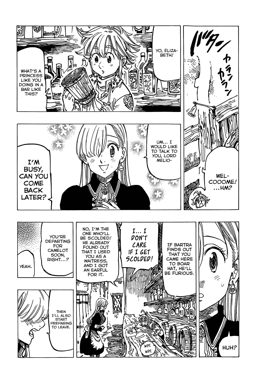 Nanatsu no Taizai Chapter 110 page 9 - Chapter 110: Confession