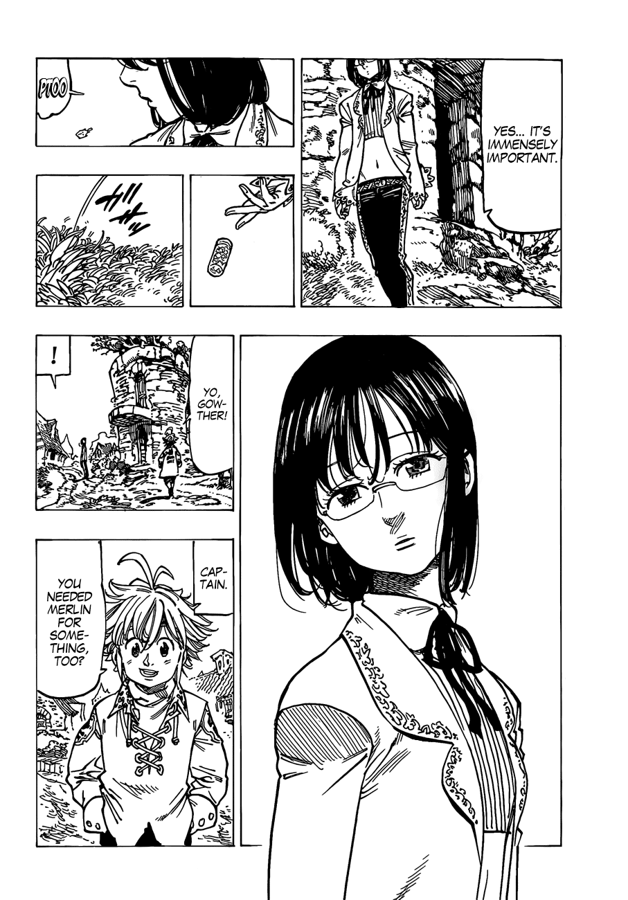 Nanatsu no Taizai Chapter 111 page 13 - Chapter 111: The Man Has His Say