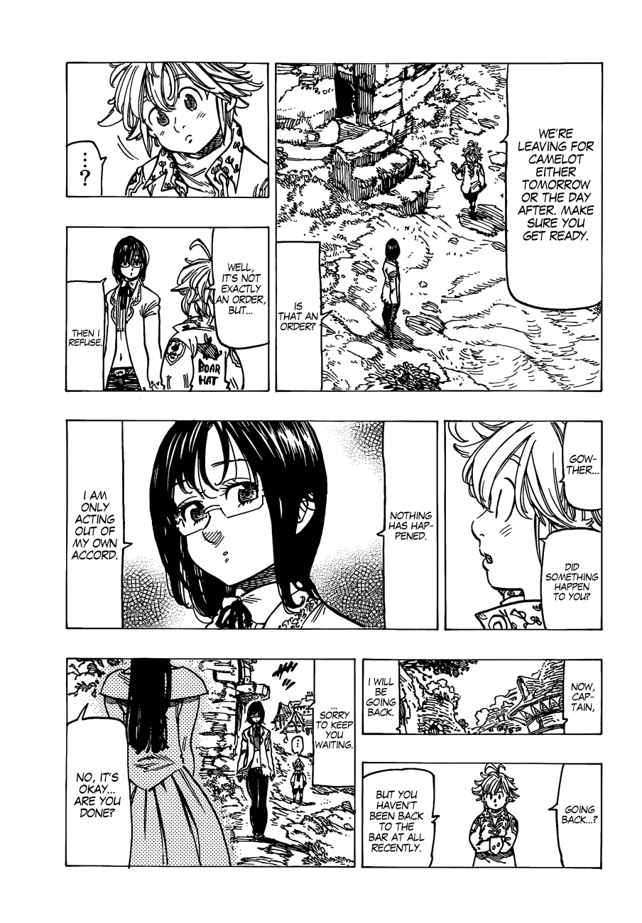 Nanatsu no Taizai Chapter 111 page 14 - Chapter 111: The Man Has His Say