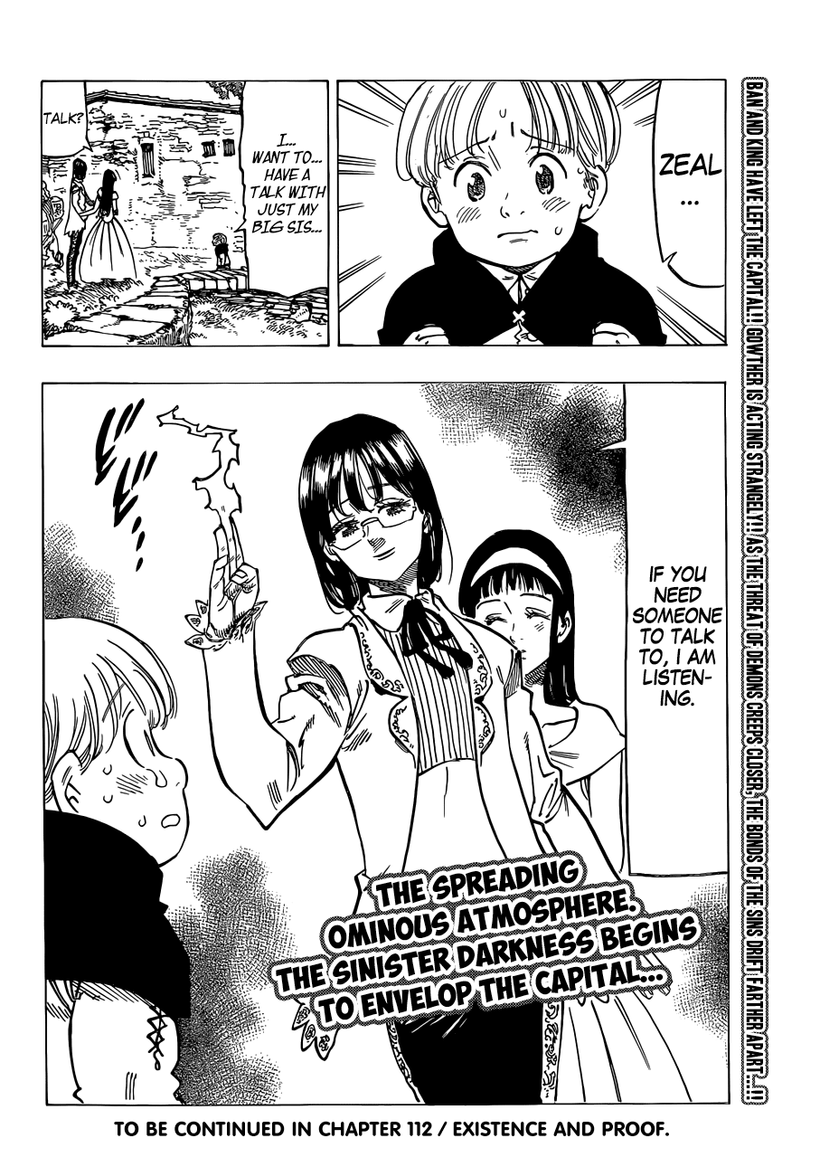 Nanatsu no Taizai Chapter 111 page 21 - Chapter 111: The Man Has His Say