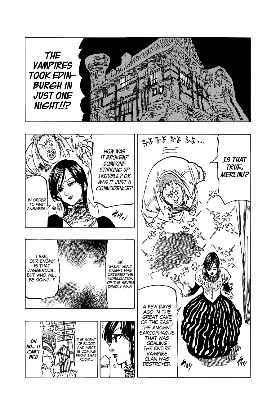 Nanatsu no Taizai Chapter 112.1 page 11 - Chapter 112.1: The Vampires of Edinburgh - Part 1