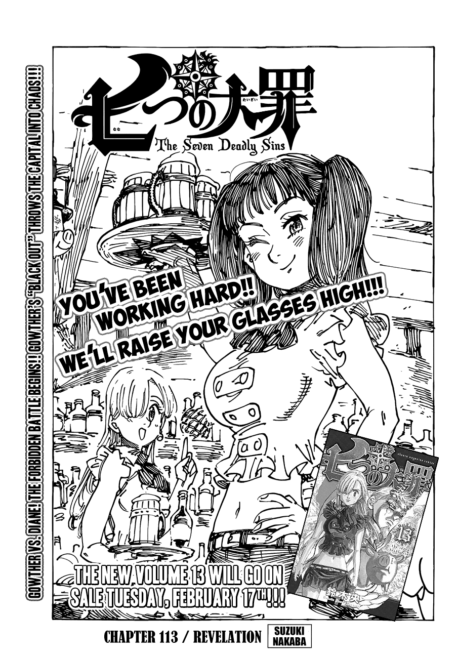 Nanatsu no Taizai Chapter 113 page 2 - Chapter 113: Revelation