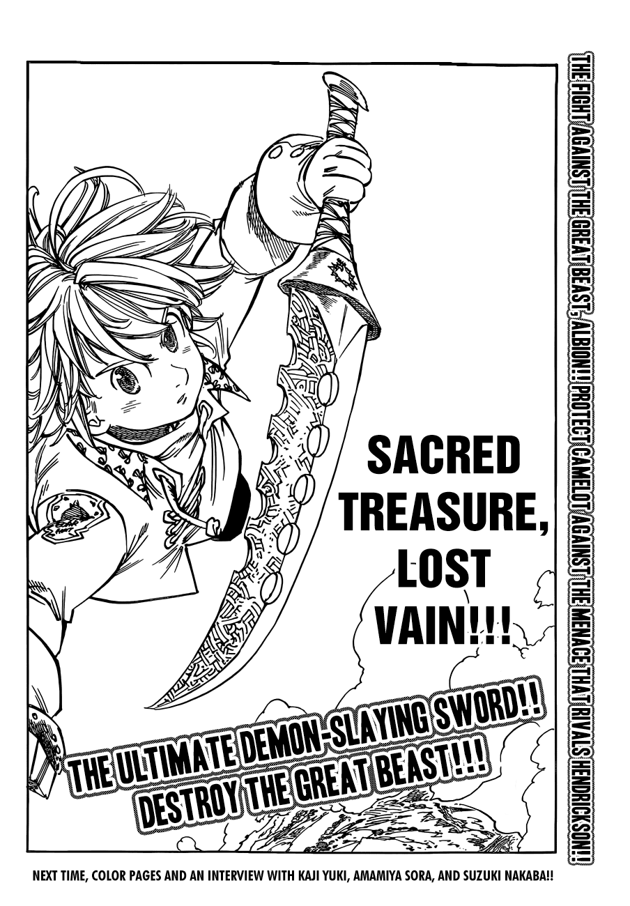 Nanatsu no Taizai Chapter 115 page 19 - Chapter 115: Nightmare Take Two
