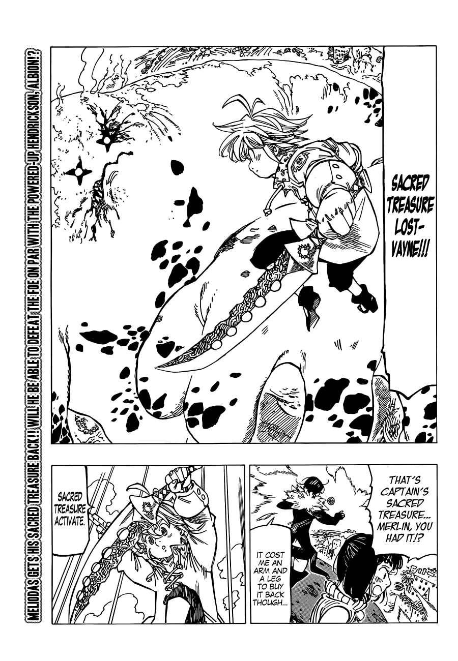 Nanatsu no Taizai Chapter 116 page 4 - Chapter 116: The Sacred Treasure Lostvayne