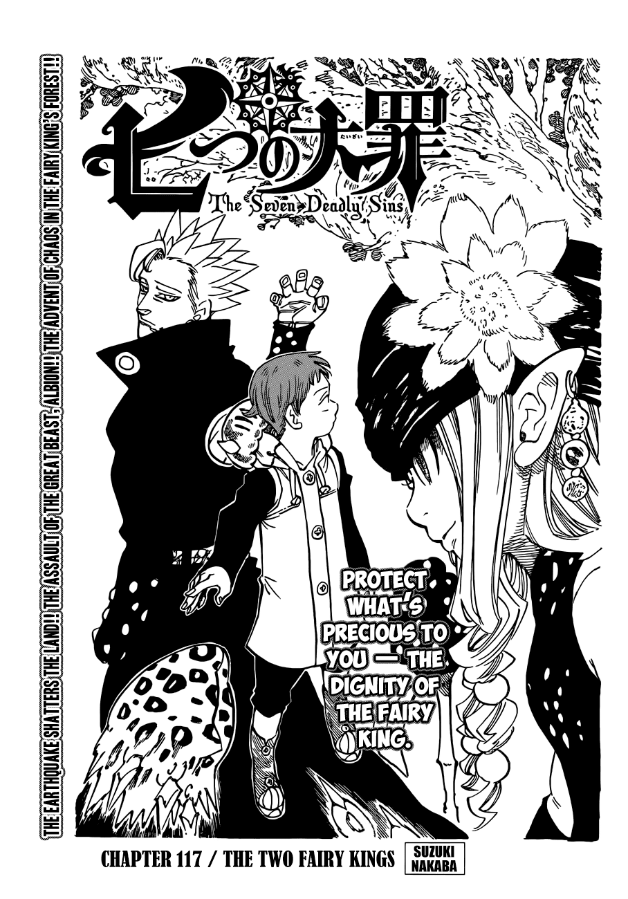 Nanatsu no Taizai Chapter 117 page 2 - Chapter 117: The Two Fairy Kings