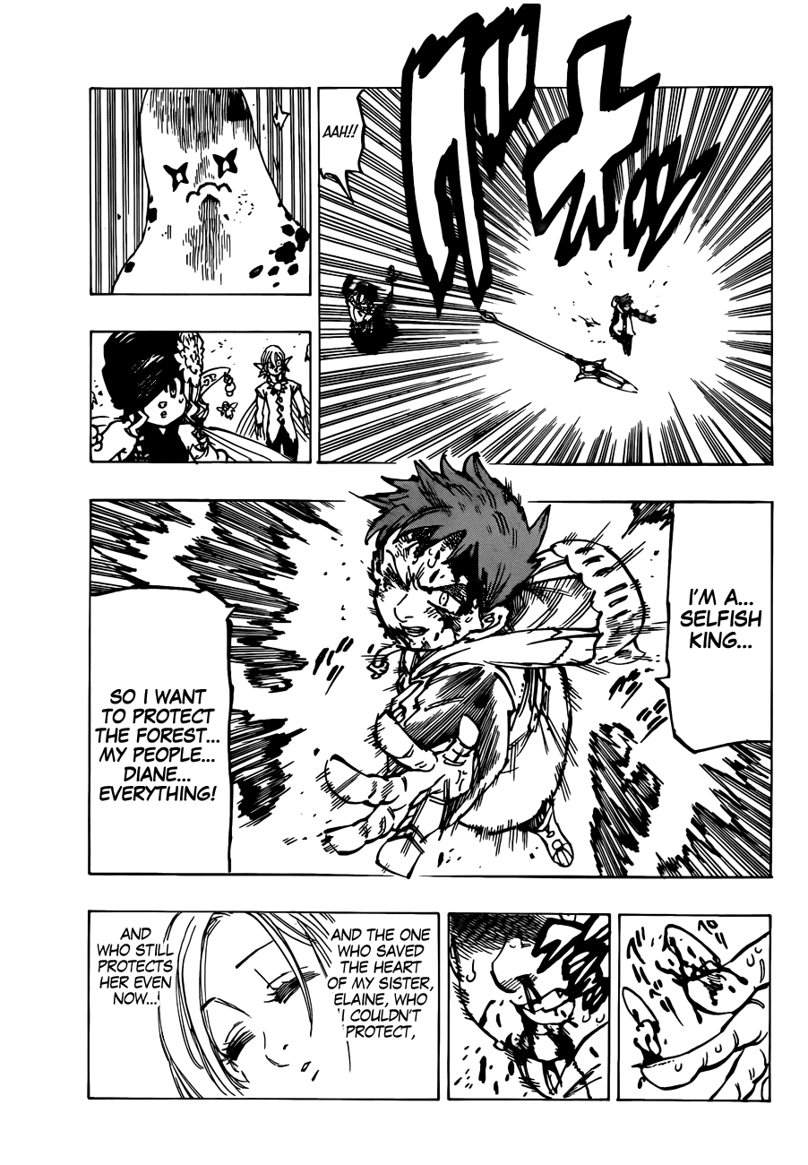 Nanatsu no Taizai Chapter 118 page 15 - Chapter 118: Clash!! The Fairy King's Forest