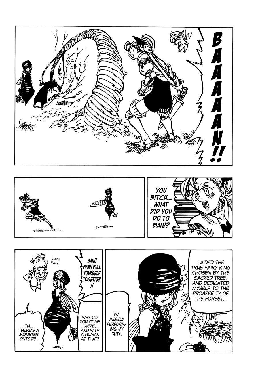 Nanatsu no Taizai Chapter 118 page 3 - Chapter 118: Clash!! The Fairy King's Forest