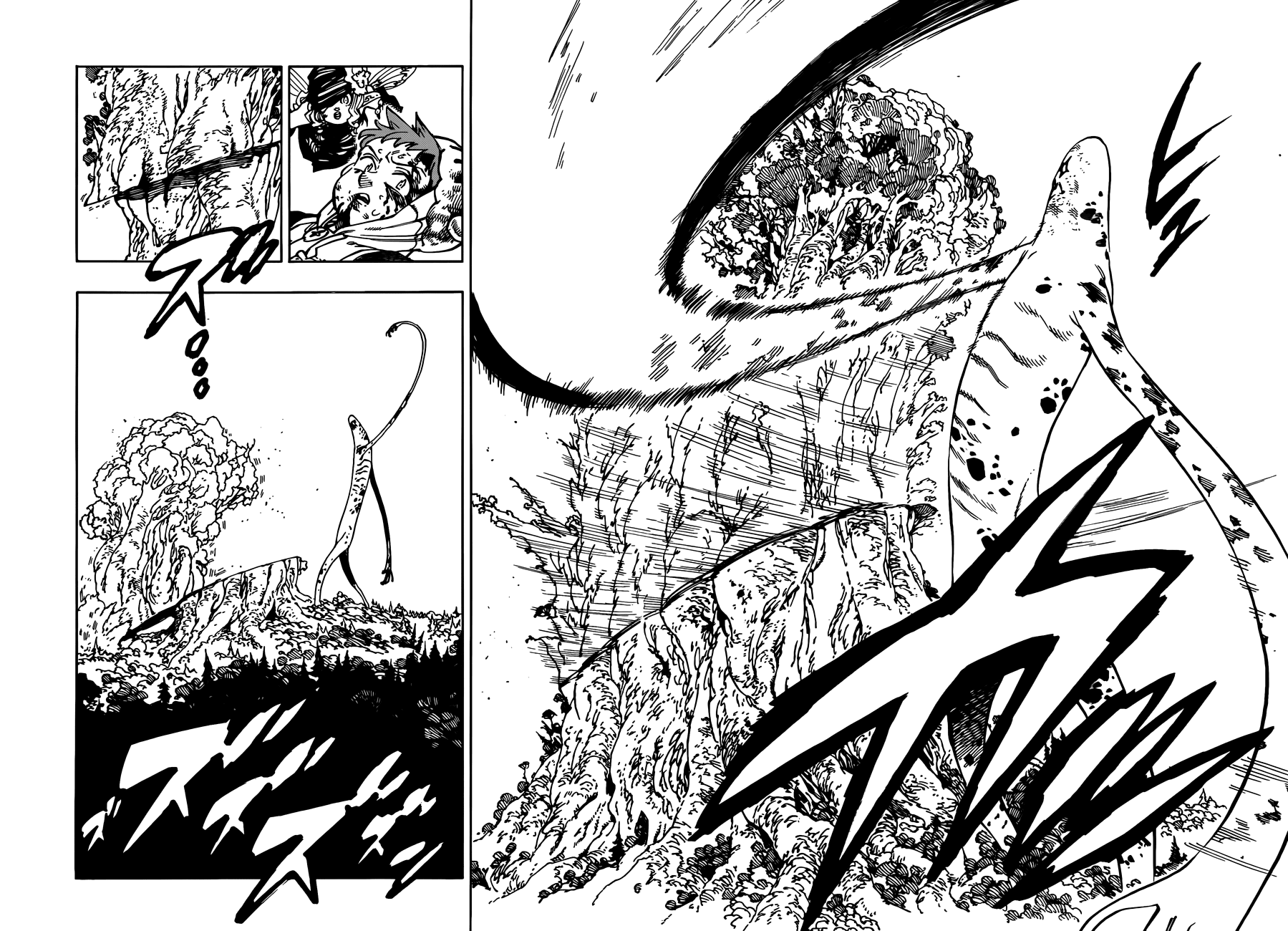 Nanatsu no Taizai Chapter 118 page 9 - Chapter 118: Clash!! The Fairy King's Forest