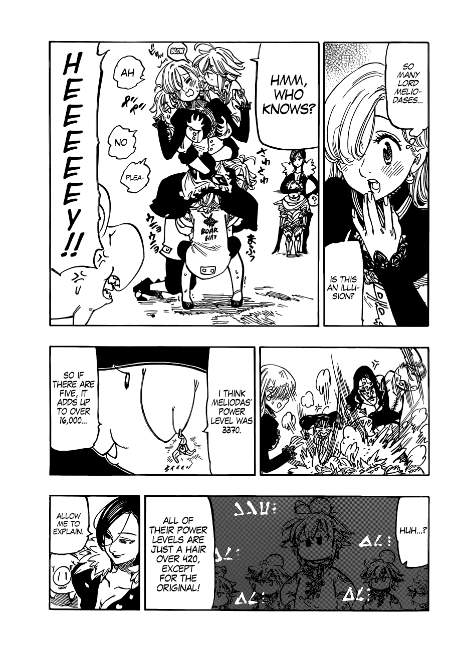Nanatsu no Taizai Chapter 119 page 12 - Chapter 119: The Ten Commandments on the Move