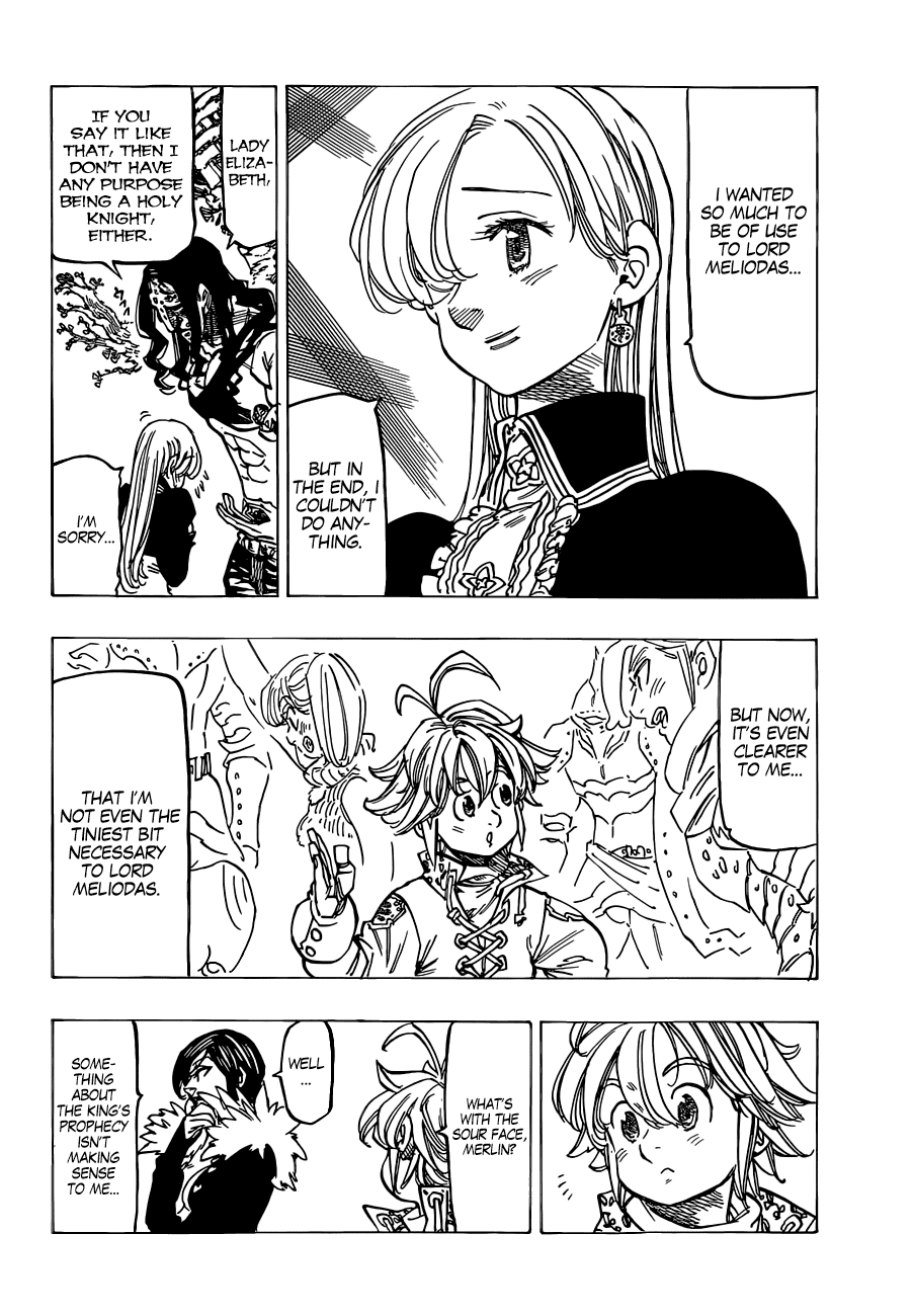 Nanatsu no Taizai Chapter 119 page 15 - Chapter 119: The Ten Commandments on the Move