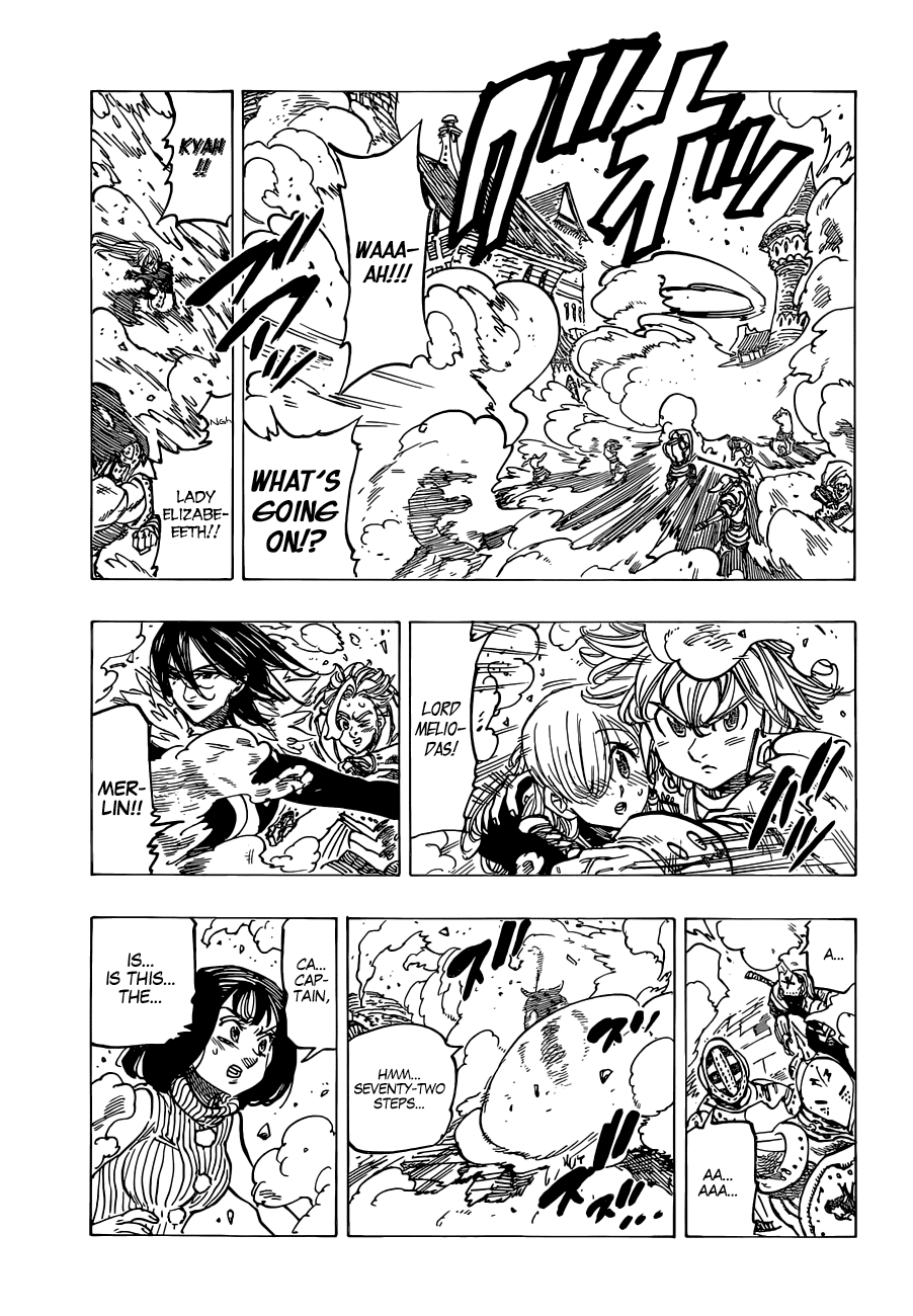 Nanatsu no Taizai Chapter 119 page 18 - Chapter 119: The Ten Commandments on the Move