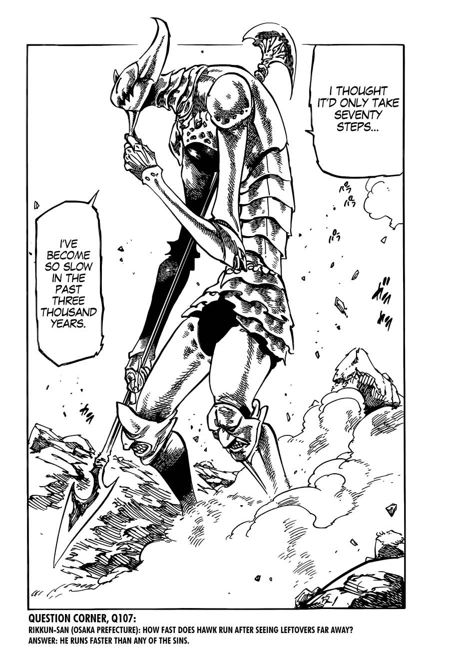Nanatsu no Taizai Chapter 119 page 19 - Chapter 119: The Ten Commandments on the Move