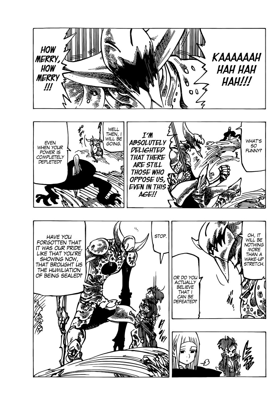 Nanatsu no Taizai Chapter 119 page 6 - Chapter 119: The Ten Commandments on the Move