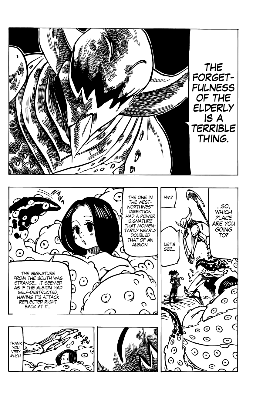 Nanatsu no Taizai Chapter 119 page 7 - Chapter 119: The Ten Commandments on the Move