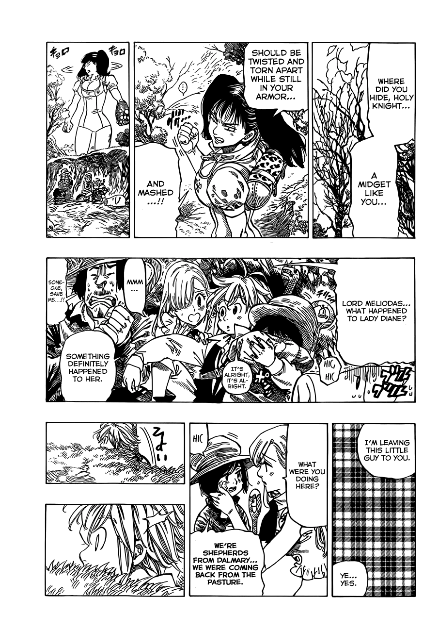 Nanatsu no Taizai Chapter 12 page 10 - Chapter 12: A Chaotic Party