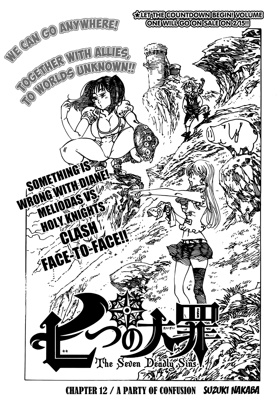 Nanatsu no Taizai Chapter 12 page 2 - Chapter 12: A Chaotic Party