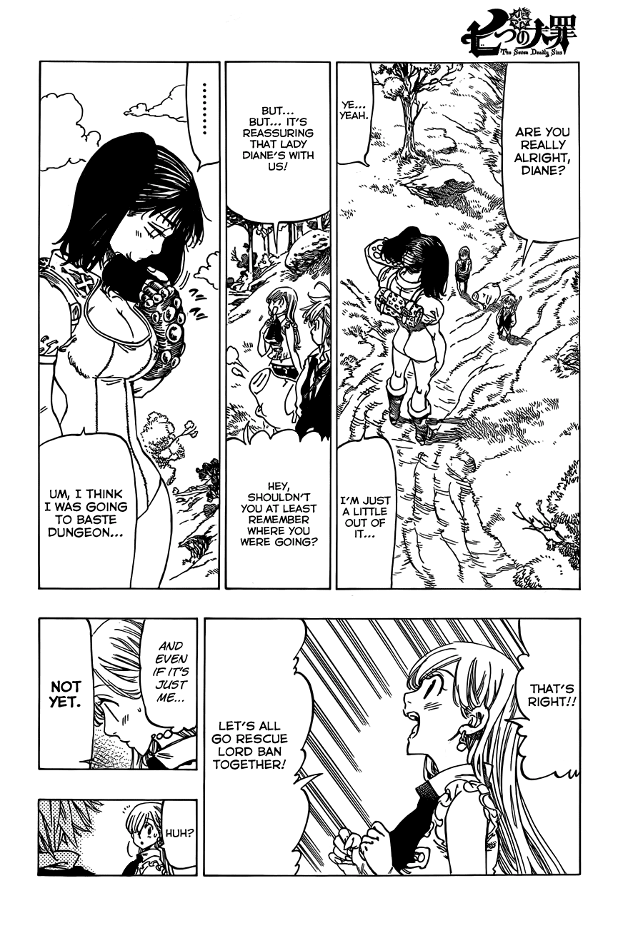 Nanatsu no Taizai Chapter 12 page 3 - Chapter 12: A Chaotic Party