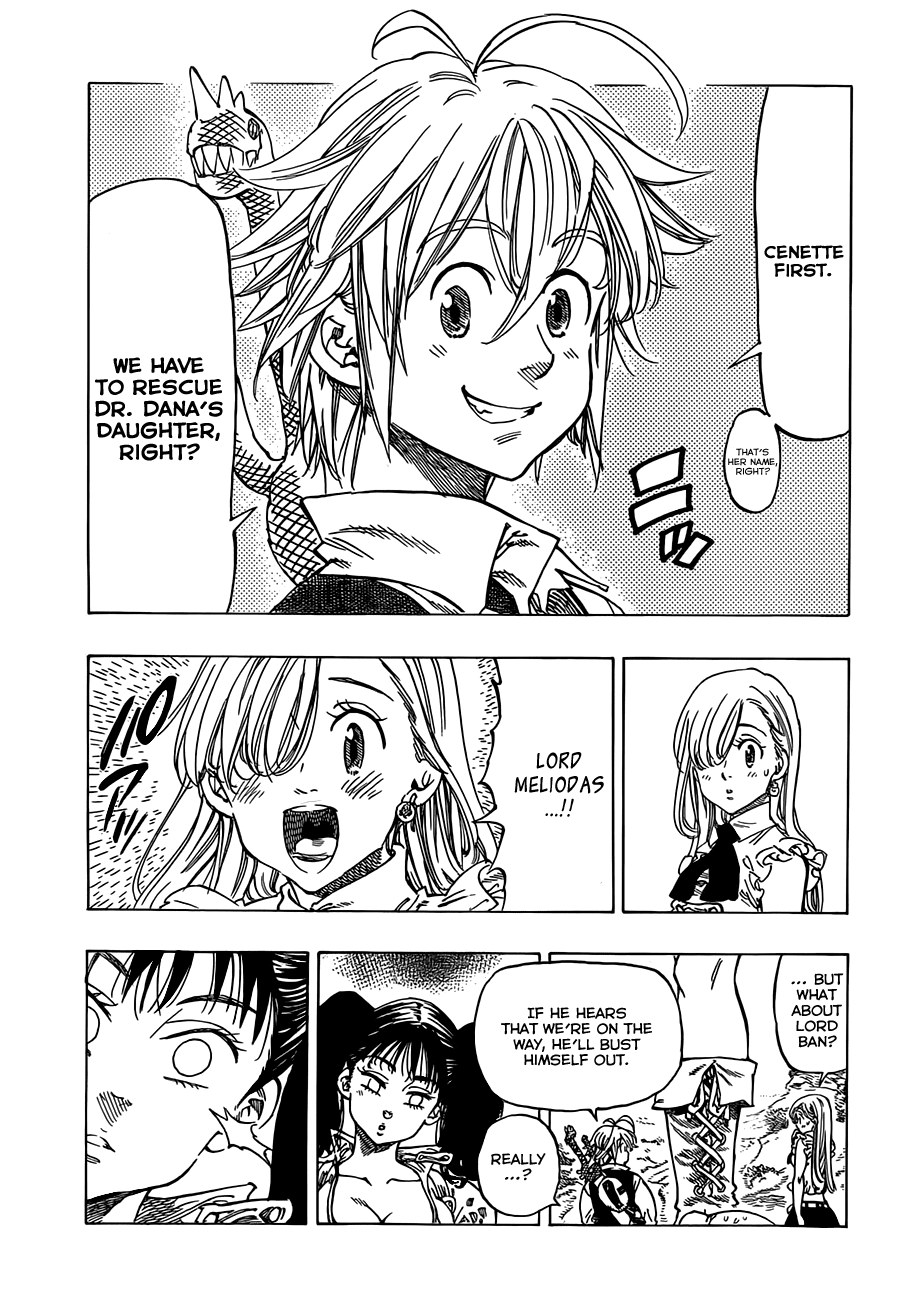 Nanatsu no Taizai Chapter 12 page 4 - Chapter 12: A Chaotic Party