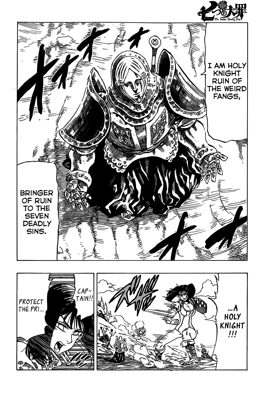 Nanatsu no Taizai Chapter 12 page 5 - Chapter 12: A Chaotic Party