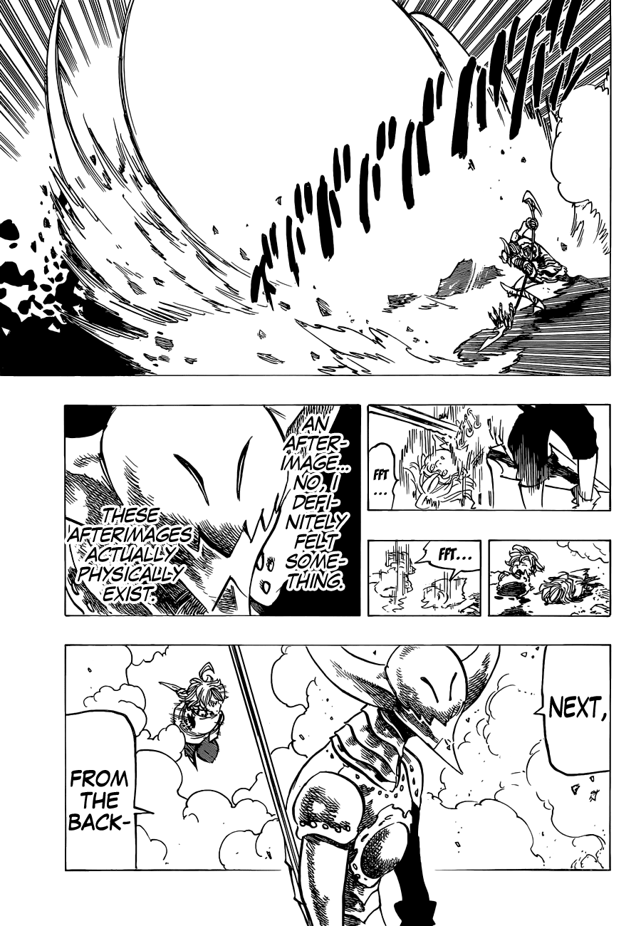 Nanatsu no Taizai Chapter 120 page 12 - Chapter 120: Overwhelming Violence