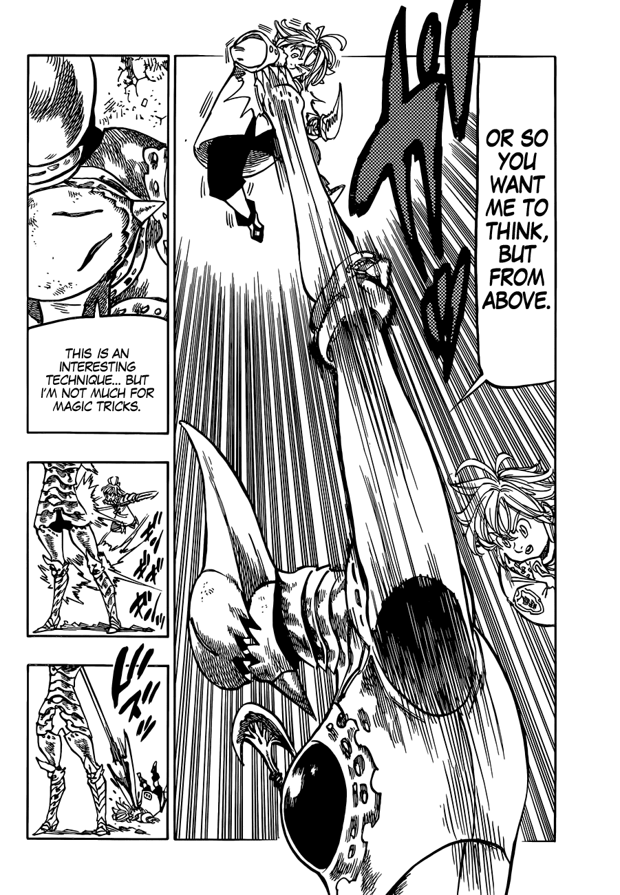 Nanatsu no Taizai Chapter 120 page 13 - Chapter 120: Overwhelming Violence