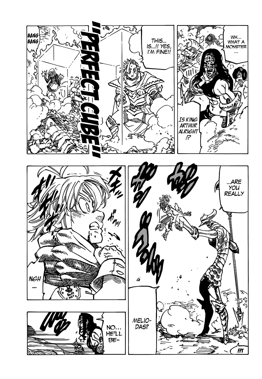 Nanatsu no Taizai Chapter 120 page 14 - Chapter 120: Overwhelming Violence