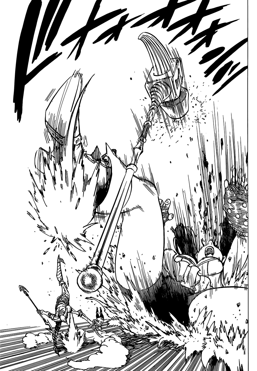 Nanatsu no Taizai Chapter 120 page 18 - Chapter 120: Overwhelming Violence