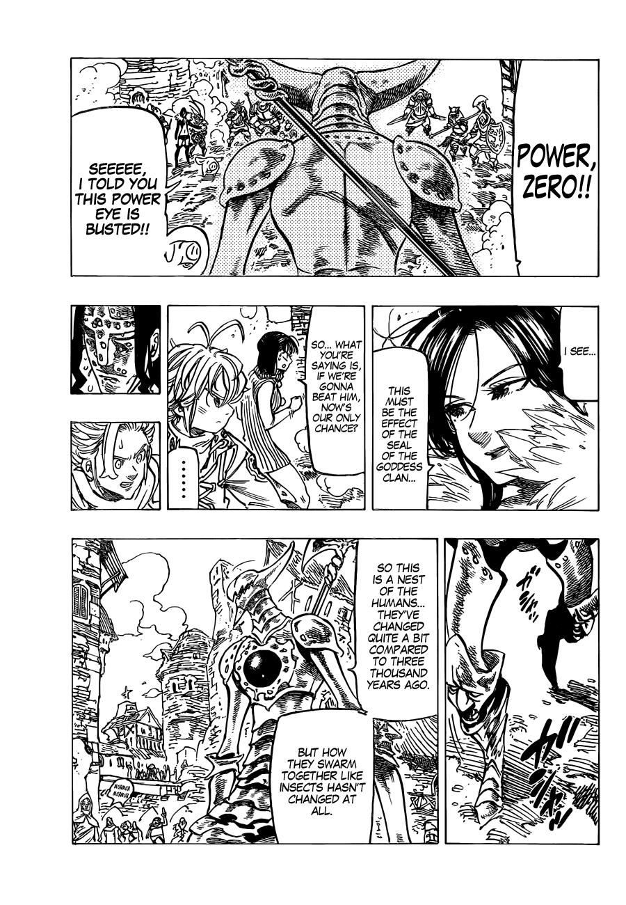 Nanatsu no Taizai Chapter 120 page 4 - Chapter 120: Overwhelming Violence