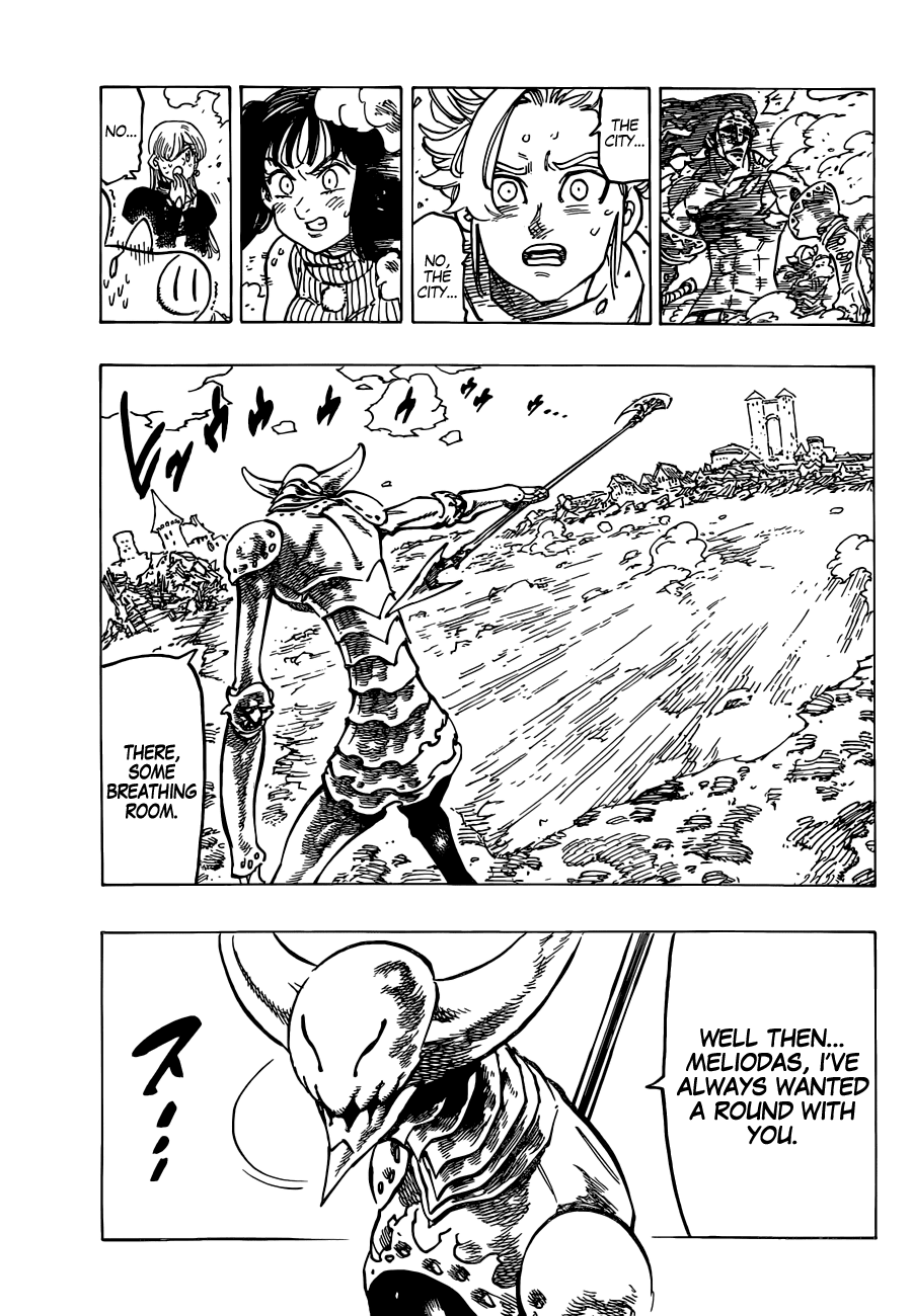 Nanatsu no Taizai Chapter 120 page 6 - Chapter 120: Overwhelming Violence