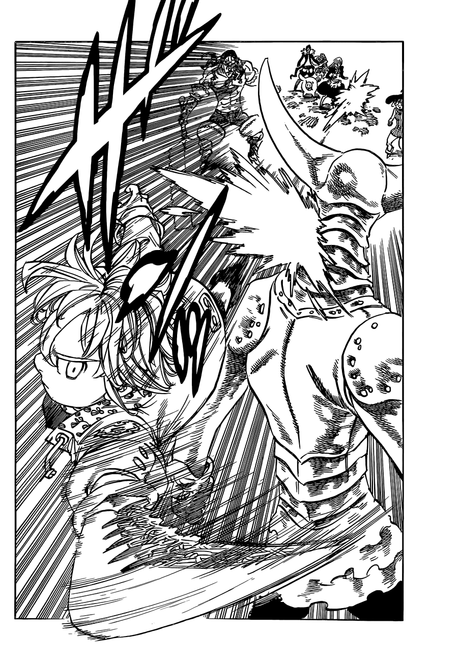 Nanatsu no Taizai Chapter 120 page 7 - Chapter 120: Overwhelming Violence