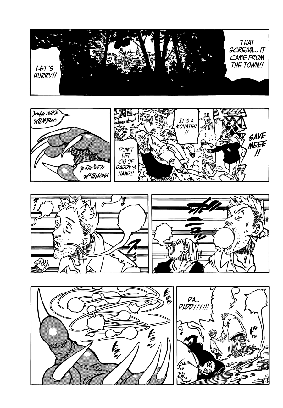 Nanatsu no Taizai Chapter 122 page 12 - Chapter 122: Attack of the Demons