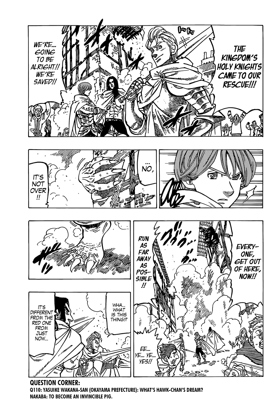 Nanatsu no Taizai Chapter 122 page 18 - Chapter 122: Attack of the Demons