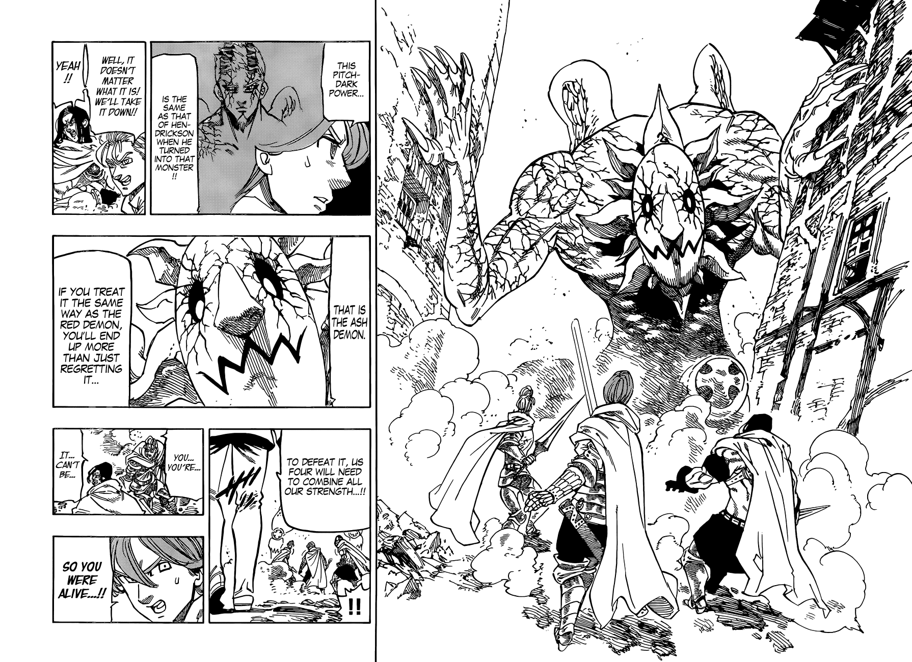 Nanatsu no Taizai Chapter 122 page 19 - Chapter 122: Attack of the Demons