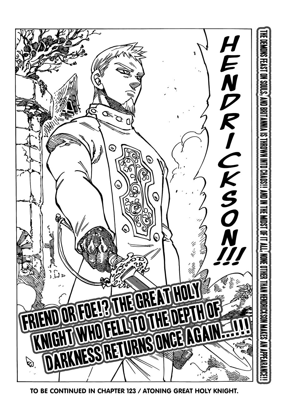 Nanatsu no Taizai Chapter 122 page 20 - Chapter 122: Attack of the Demons