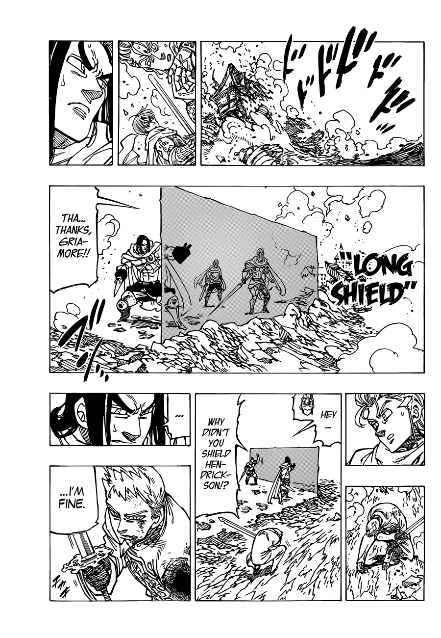 Nanatsu no Taizai Chapter 123 page 10 - Chapter 123: The Atoning Captain of the Holy Knights