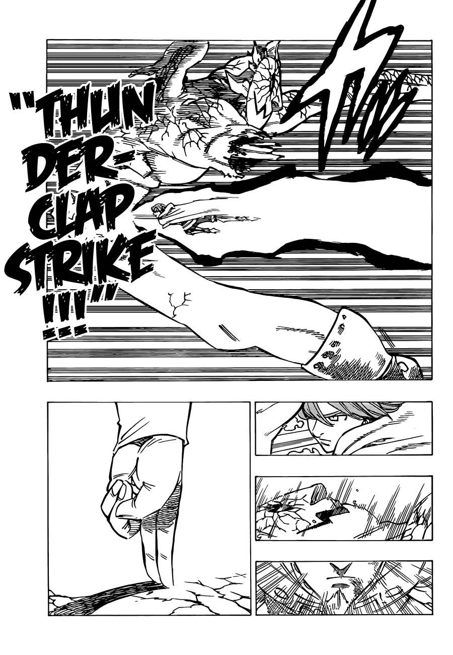 Nanatsu no Taizai Chapter 123 page 14 - Chapter 123: The Atoning Captain of the Holy Knights