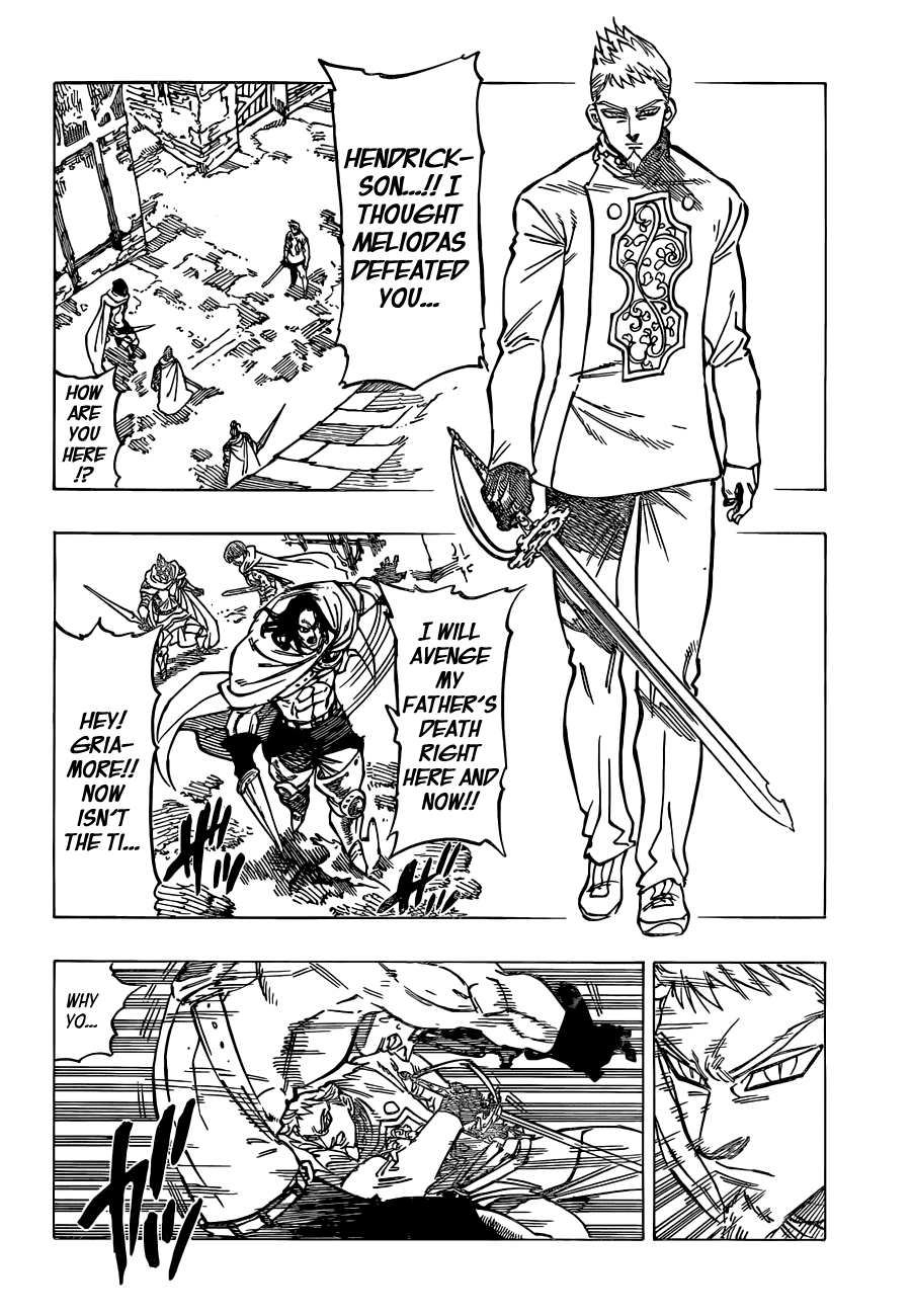Nanatsu no Taizai Chapter 123 page 3 - Chapter 123: The Atoning Captain of the Holy Knights