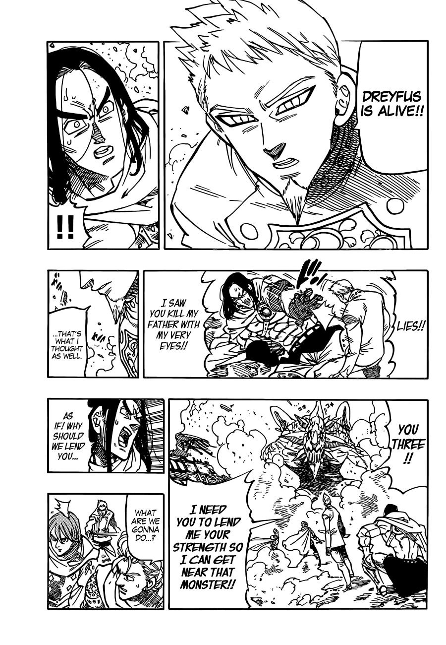Nanatsu no Taizai Chapter 123 page 6 - Chapter 123: The Atoning Captain of the Holy Knights