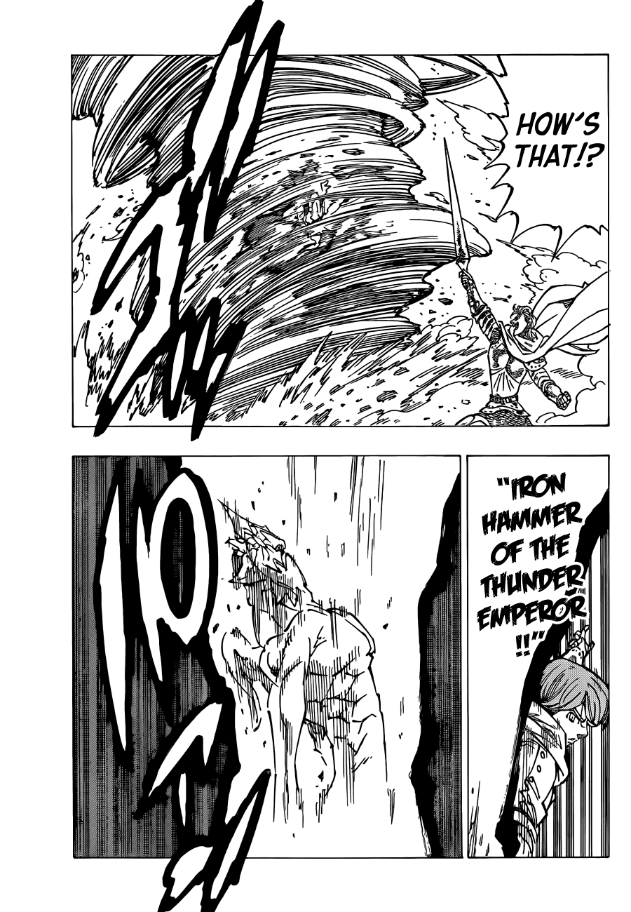 Nanatsu no Taizai Chapter 123 page 8 - Chapter 123: The Atoning Captain of the Holy Knights