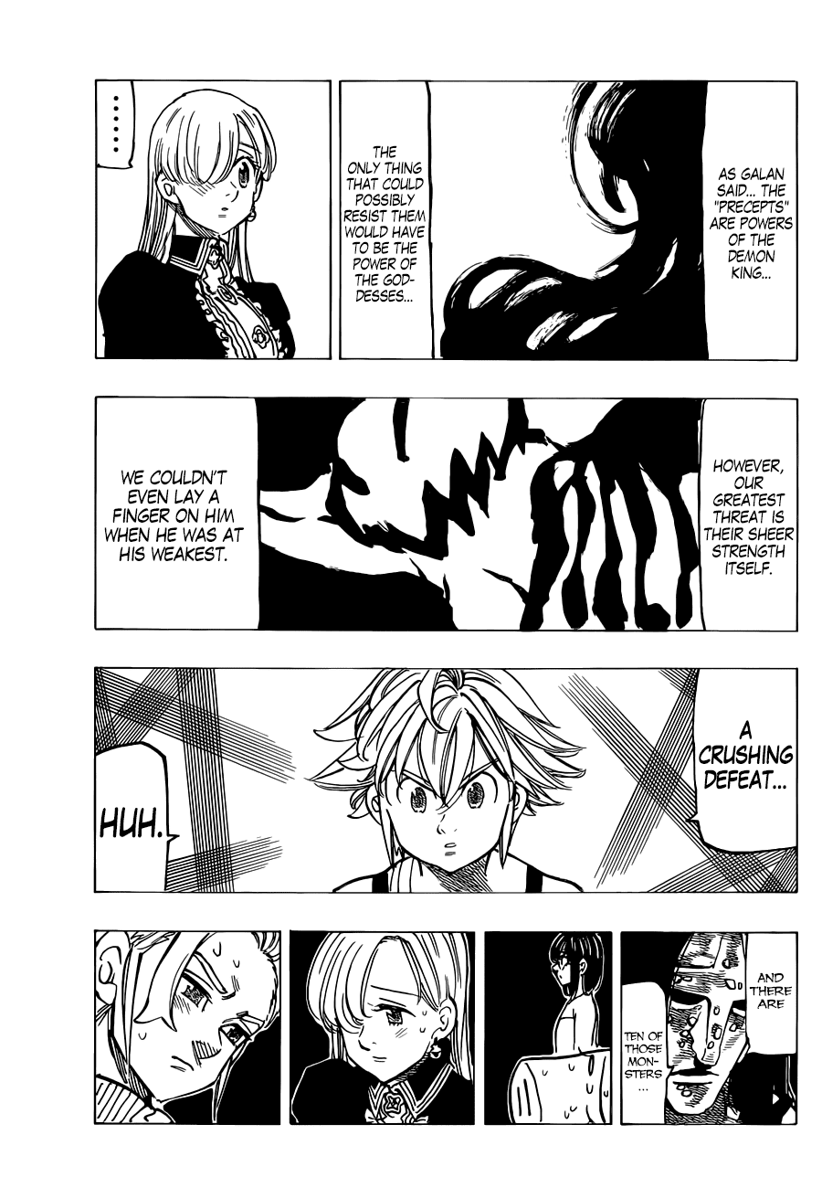 Nanatsu no Taizai Chapter 125 page 10 - Chapter 125: Take Down The Ten Commandments!!