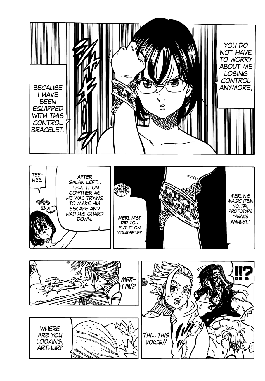 Nanatsu no Taizai Chapter 125 page 8 - Chapter 125: Take Down The Ten Commandments!!