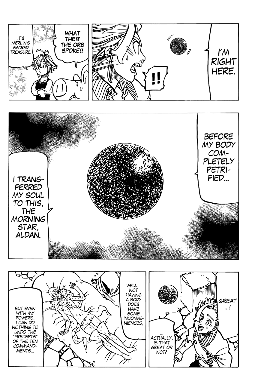 Nanatsu no Taizai Chapter 125 page 9 - Chapter 125: Take Down The Ten Commandments!!