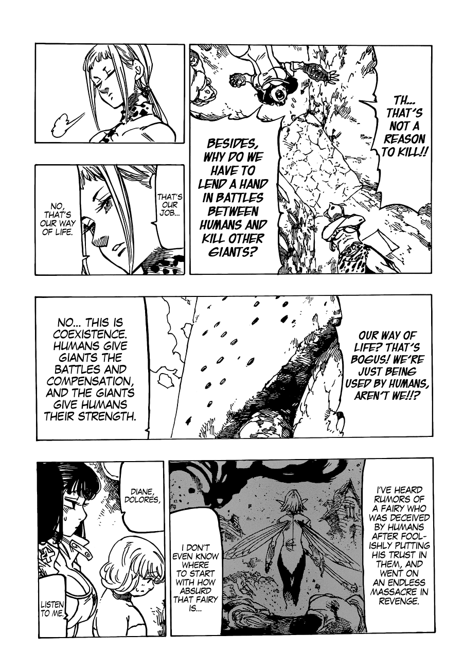 Nanatsu no Taizai Chapter 126.5 page 13 - Chapter 126.5: Side Story - The Young Girl Sees a Dream That Was Never Meant To Be