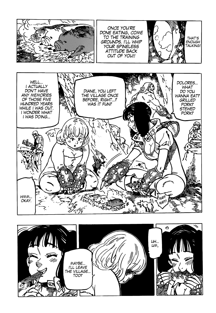 Nanatsu no Taizai Chapter 126.5 page 15 - Chapter 126.5: Side Story - The Young Girl Sees a Dream That Was Never Meant To Be