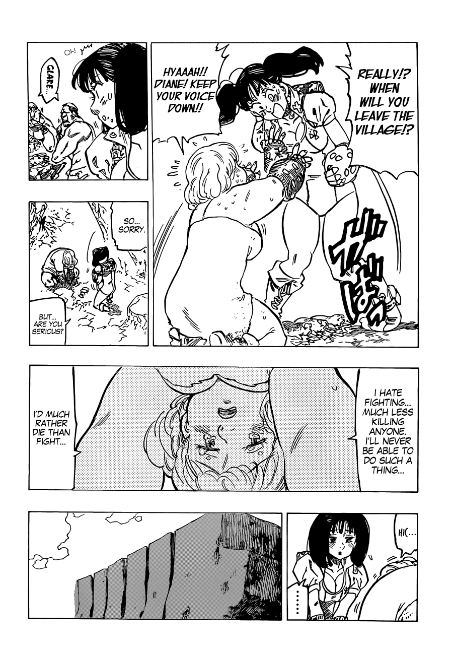 Nanatsu no Taizai Chapter 126.5 page 16 - Chapter 126.5: Side Story - The Young Girl Sees a Dream That Was Never Meant To Be