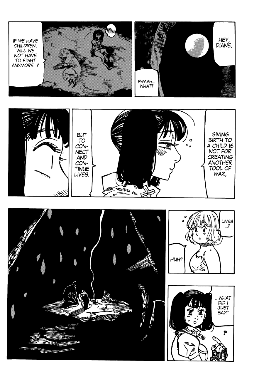 Nanatsu no Taizai Chapter 126.5 page 24 - Chapter 126.5: Side Story - The Young Girl Sees a Dream That Was Never Meant To Be