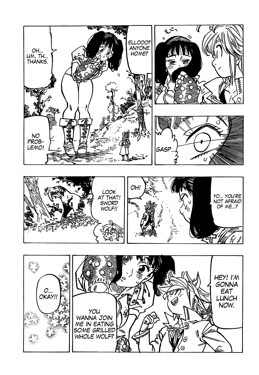 Nanatsu no Taizai Chapter 126.5 page 29 - Chapter 126.5: Side Story - The Young Girl Sees a Dream That Was Never Meant To Be