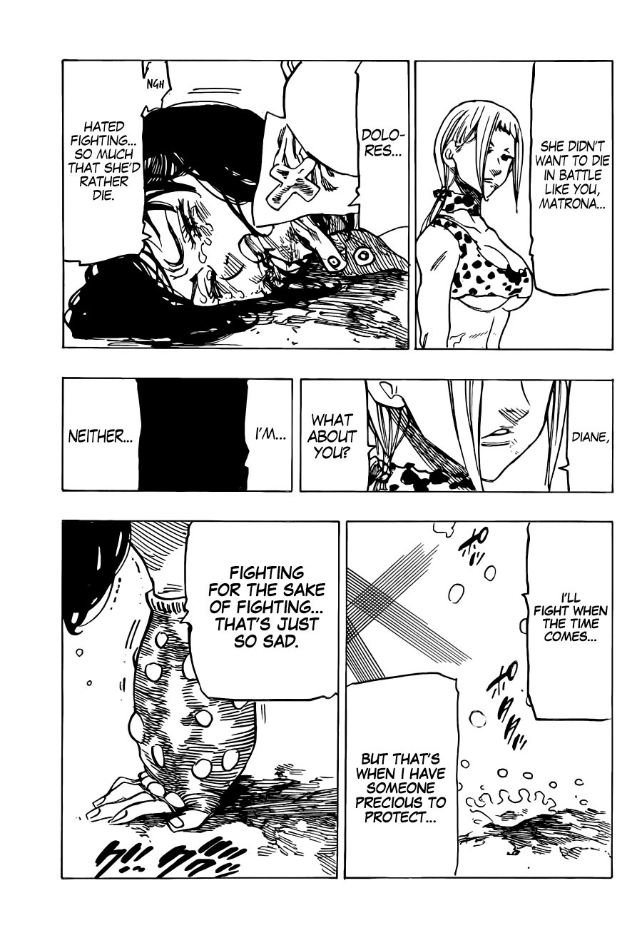 Nanatsu no Taizai Chapter 126.5 page 35 - Chapter 126.5: Side Story - The Young Girl Sees a Dream That Was Never Meant To Be