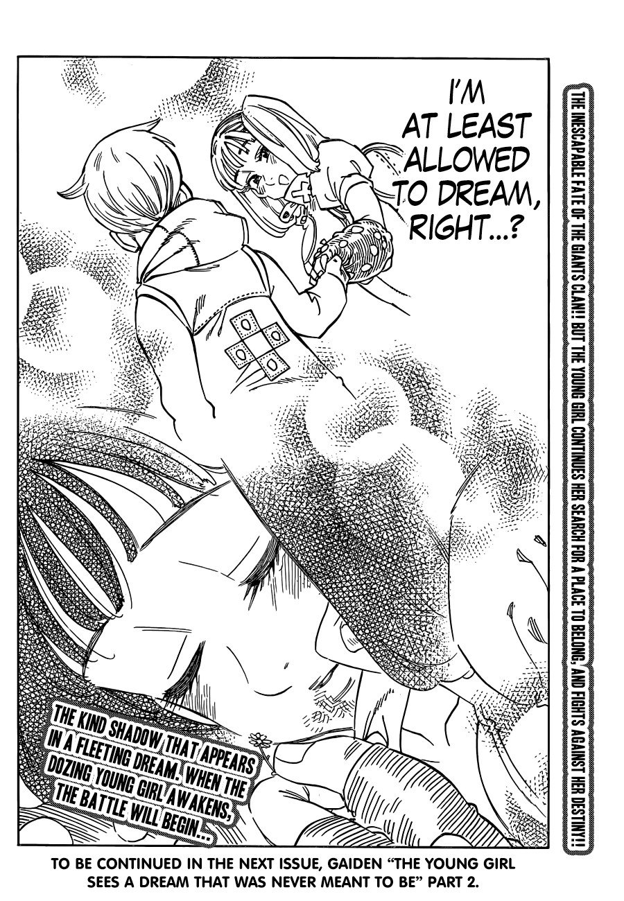 Nanatsu no Taizai Chapter 126.5 page 40 - Chapter 126.5: Side Story - The Young Girl Sees a Dream That Was Never Meant To Be