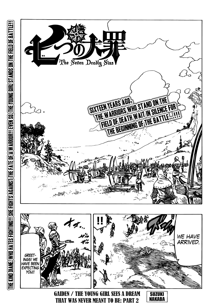 Nanatsu no Taizai Chapter 126.5 page 42 - Chapter 126.5: Side Story - The Young Girl Sees a Dream That Was Never Meant To Be
